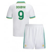 AS Roma Artem Dovbyk #9 Tretí Detský futbalový dres 2025-26 Krátky Rukáv (+ trenírky)